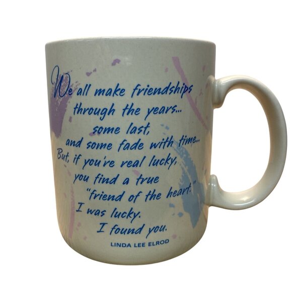 Hallmark Cards Inc Other - Whenever I Think Of A Friend... Coffee Mug, 1988 Hallmark Cards Inc Vintage 80’s